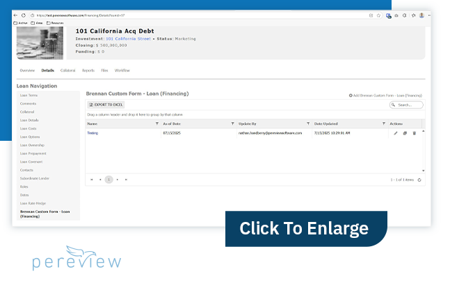 Custom Forms - Financing in App