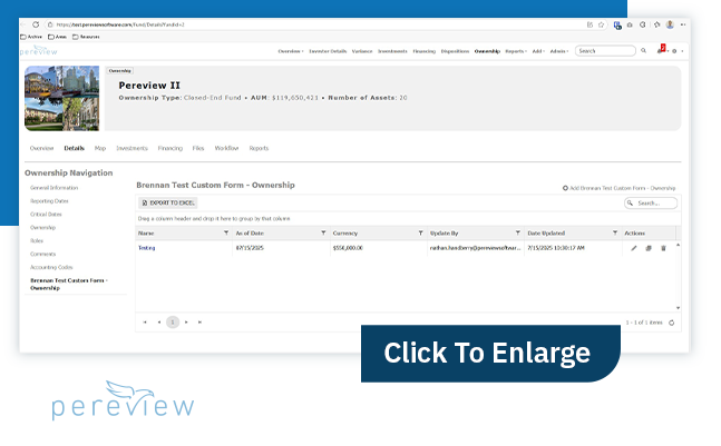 Custom Forms - Ownership
